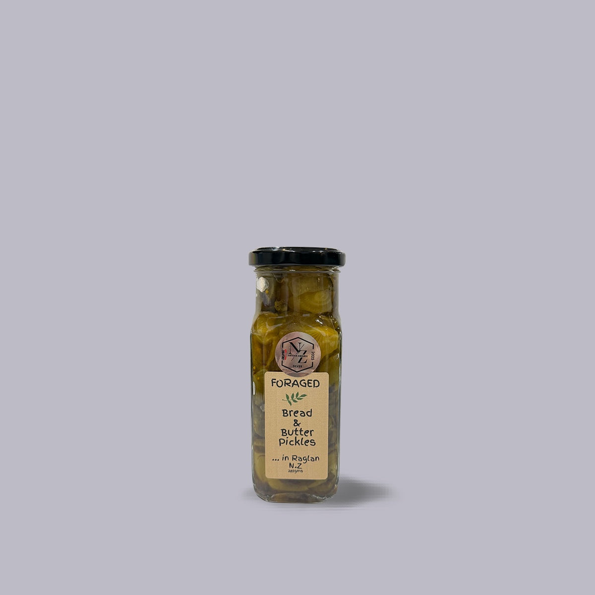 Foraged in Raglan | Bread and Butter Pickles | 250ml