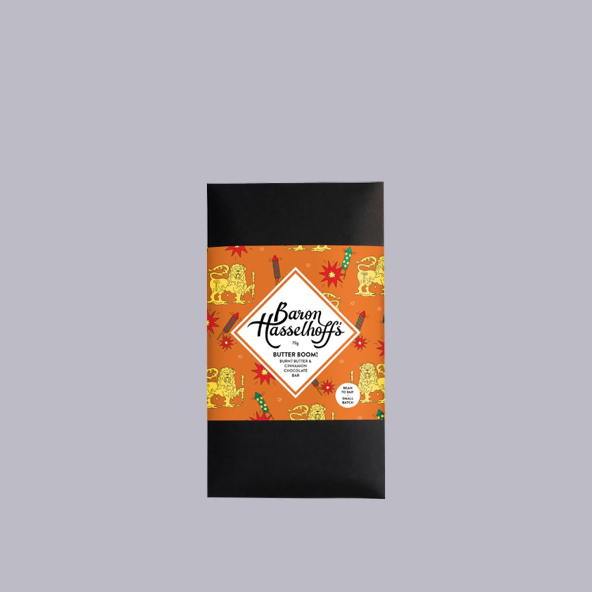 Baron Hasselhoff's | Burnt Butter & Cinnamon Chocolate Bar