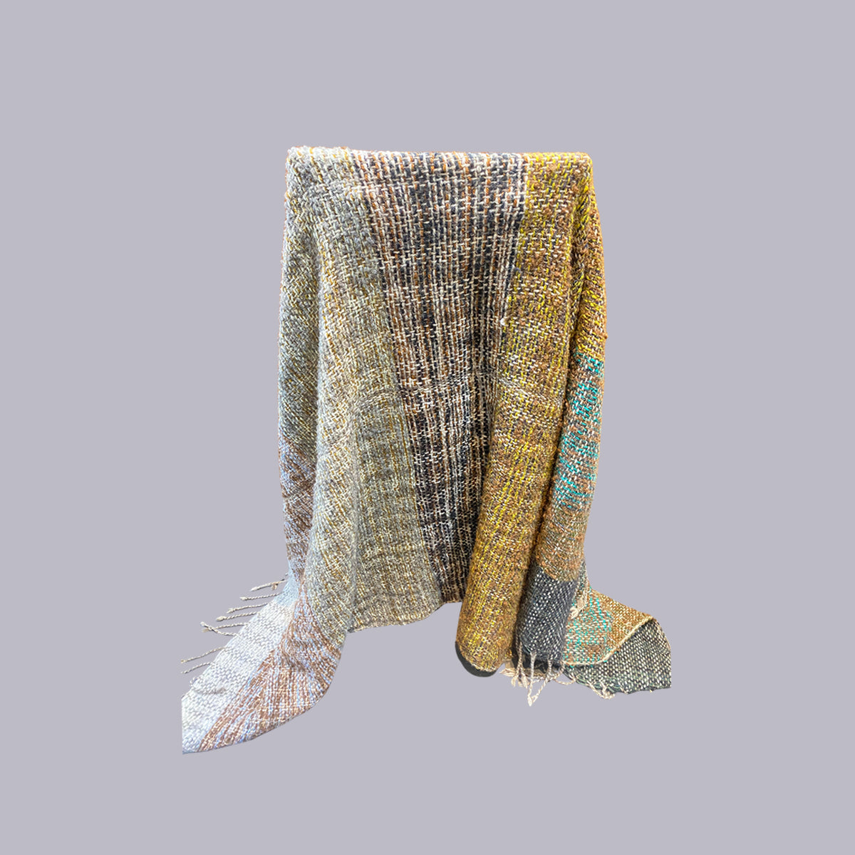 Yasmin Dubrau | Handwoven Blanket | Forest