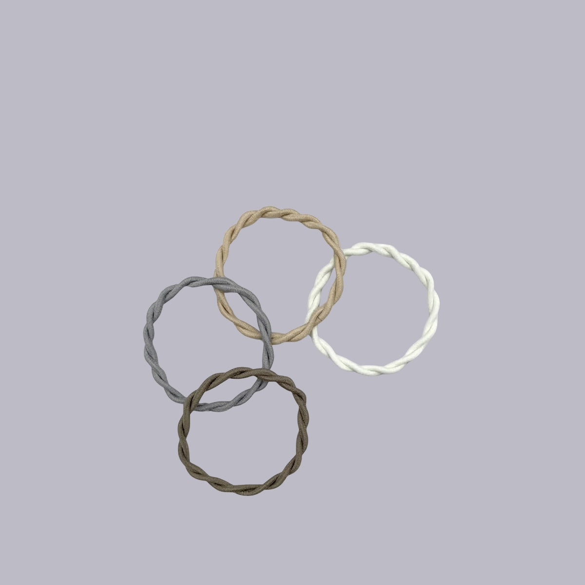Miracle Hair Ties | Beige | Pk 4