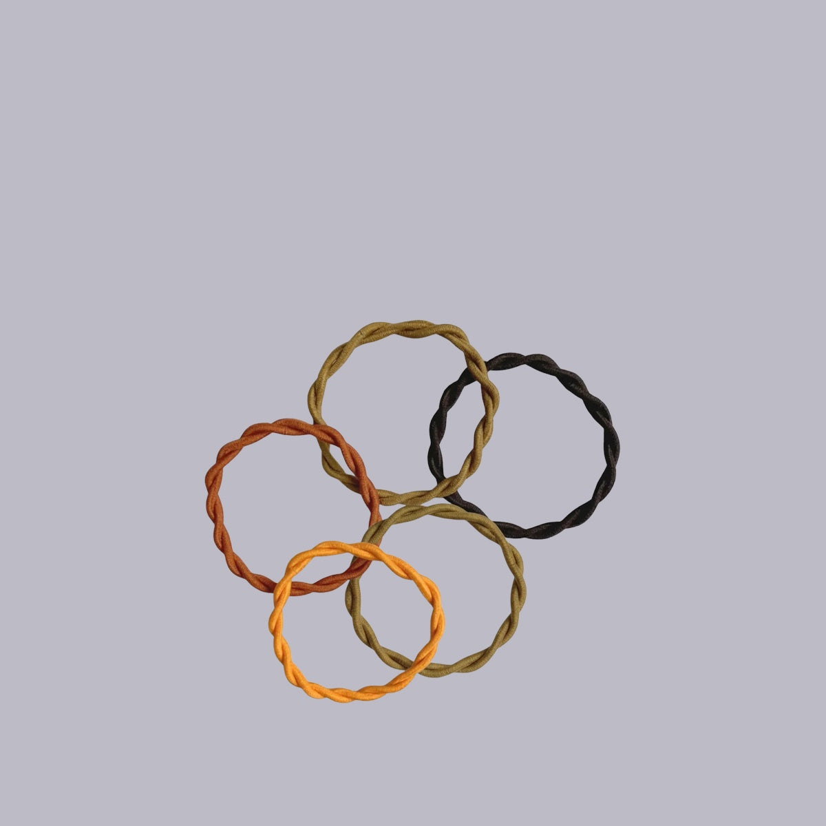 Miracle Hair Ties | Orange | Pk 4