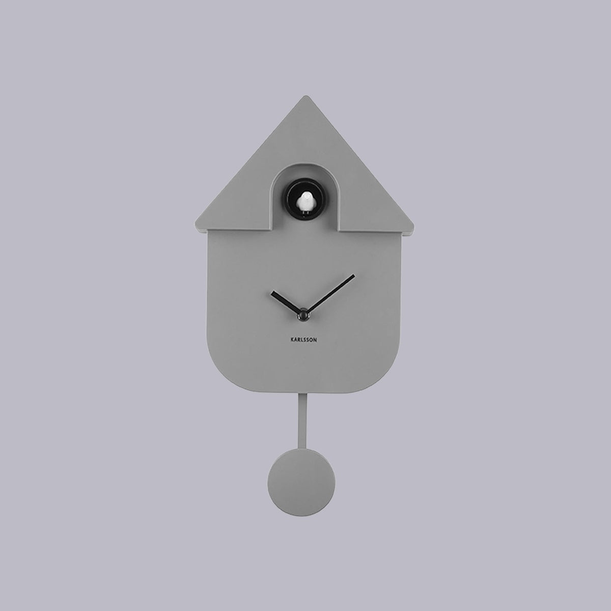 Karlsson | Modern Cuckoo Clock | Mouse Grey