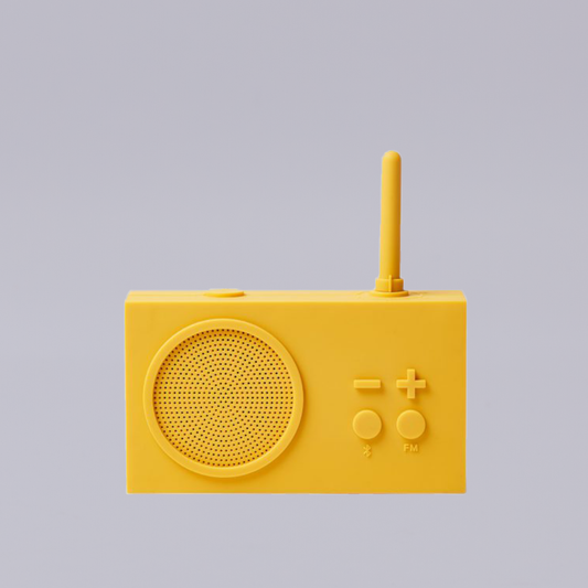 Lexon | TYKHO 3 | Radio FM & Bluetooth Speaker | Yellow