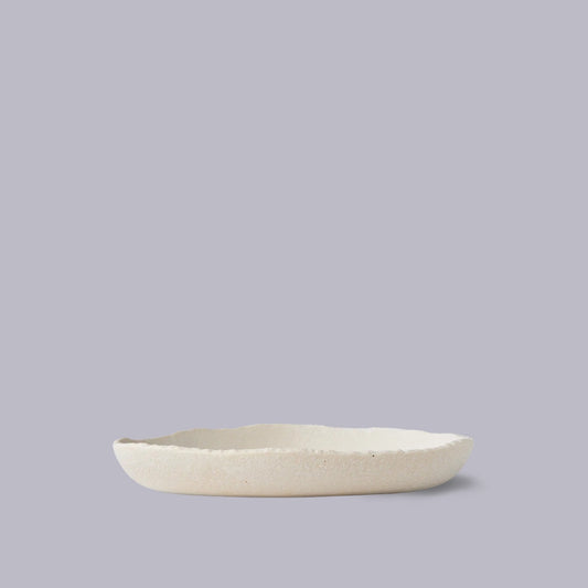 Naibu | Onigiri | Shell White | High Rim Plate