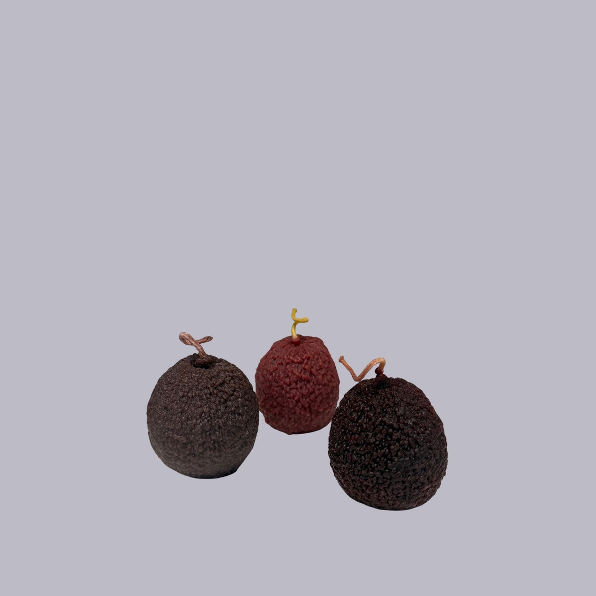 Poppy & Sage | Beeswax Candle | Avocado | Deep Purple