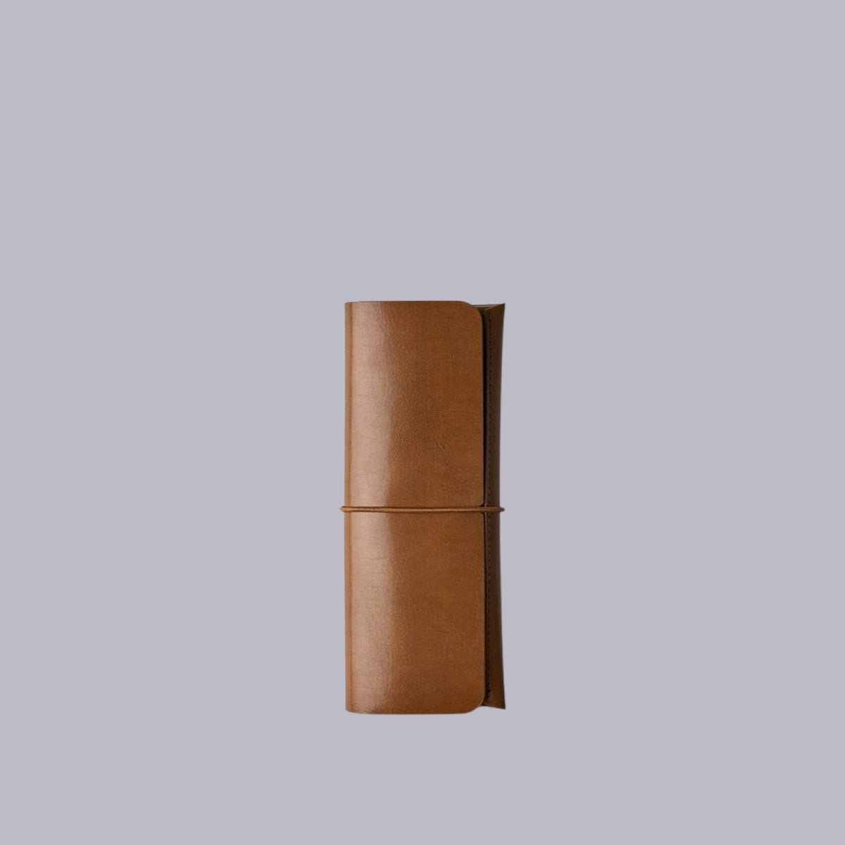 Studio Milligram | Recycled Leather Pen Case | Camel