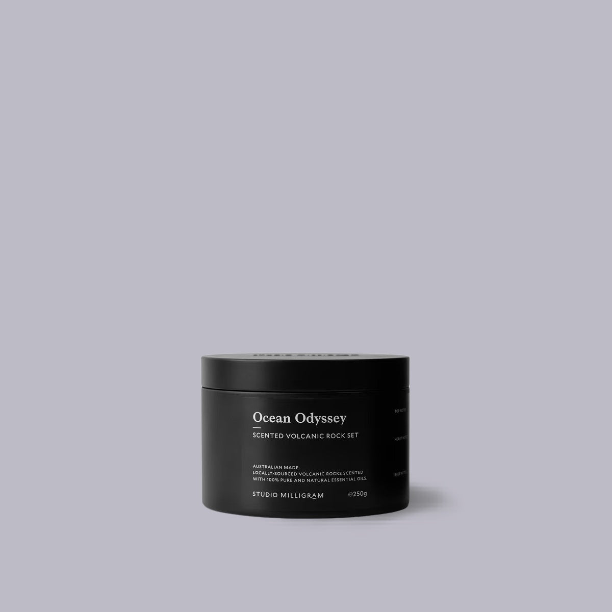 Studio Milligram | Scented Volcanic Rocks | Tin | Ocean Odyssey