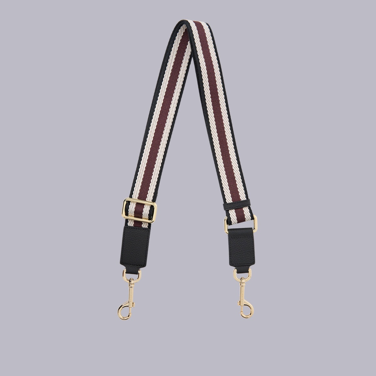 Saben | Feature Strap | Black + White + Merlot