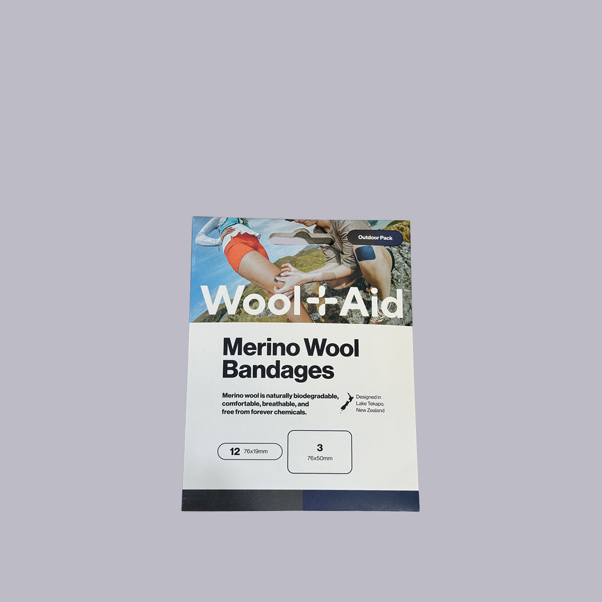 Wool Aid | Merino Wool Bandages | Outdoor Pack