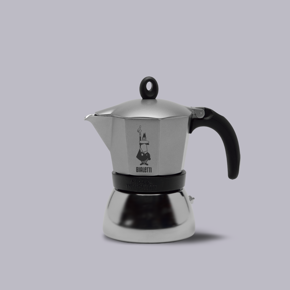 Bialetti | Moka Induction | Silver | 6 cup