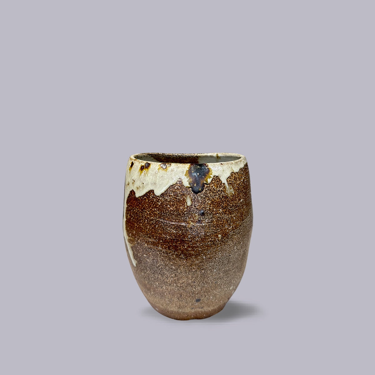 Francis | Summer Range | Vase I | Raw Carved Iron Rich