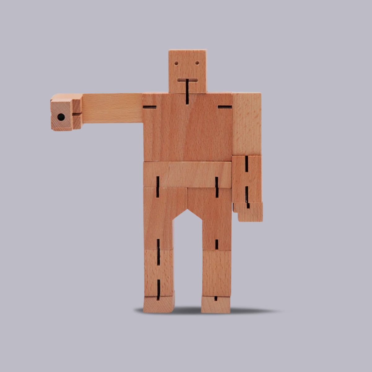 Areaware | Cubebot® | Medium | Natural