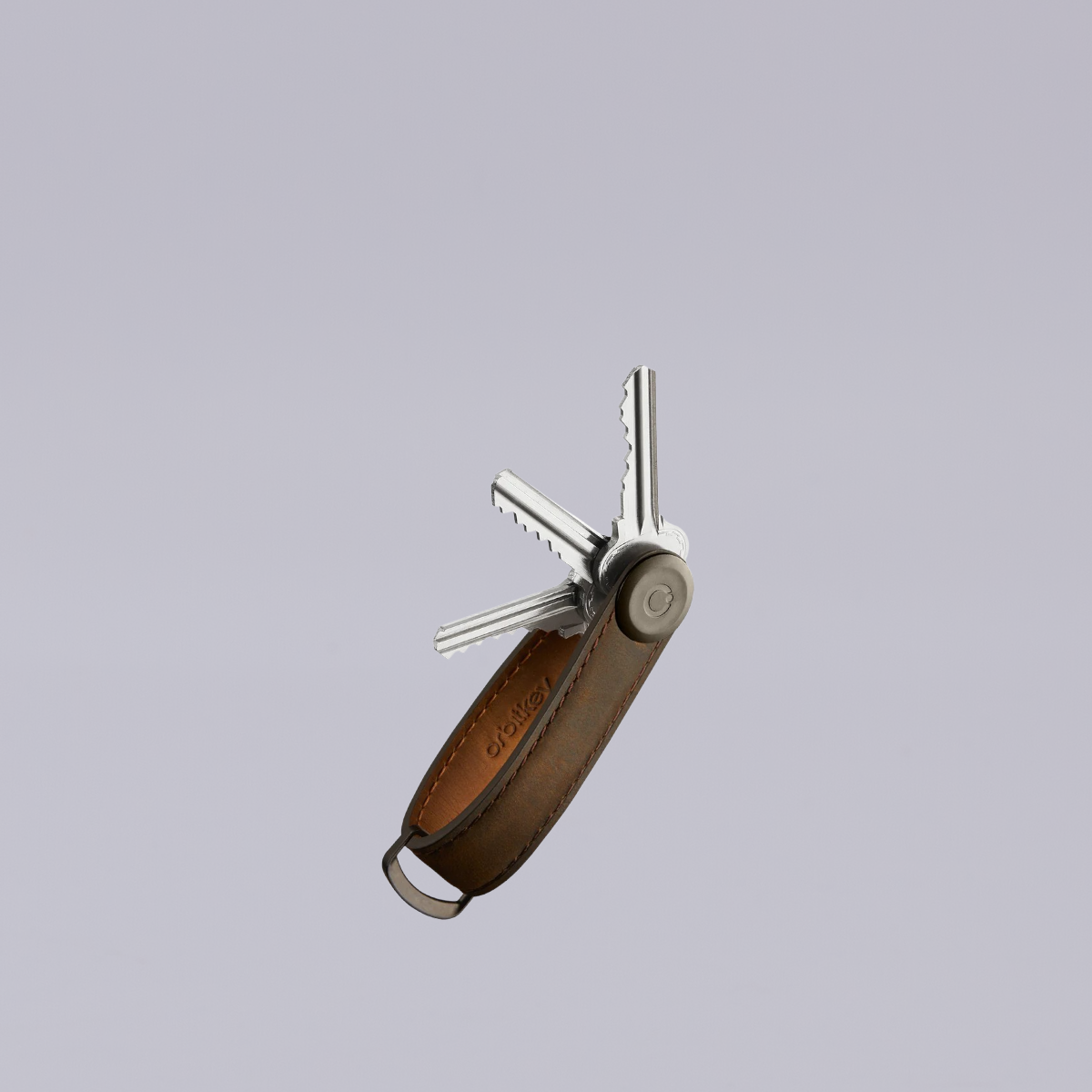 Orbitkey | 2.0 | Crazy Horse Leather | Oak Brown