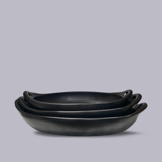 La Chamba | Oval Dish w Handles