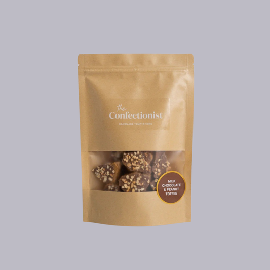 The Confectionist | Milk Chocolate & Peanut Toffee | Pouch | 200g