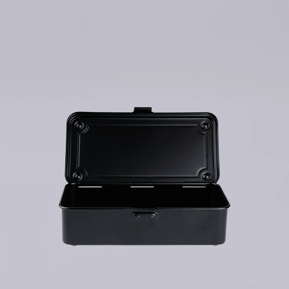 Toyo | Toolbox | Stackable Steel | Black | 19cm