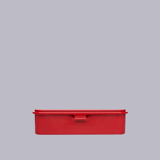 Toyo | Toolbox | Stackable Steel Toolbox | 19cm | Red