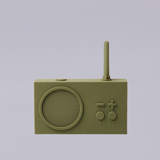 Lexon | TYKHO 3 | Radio FM & Bluetooth Speaker | Khaki