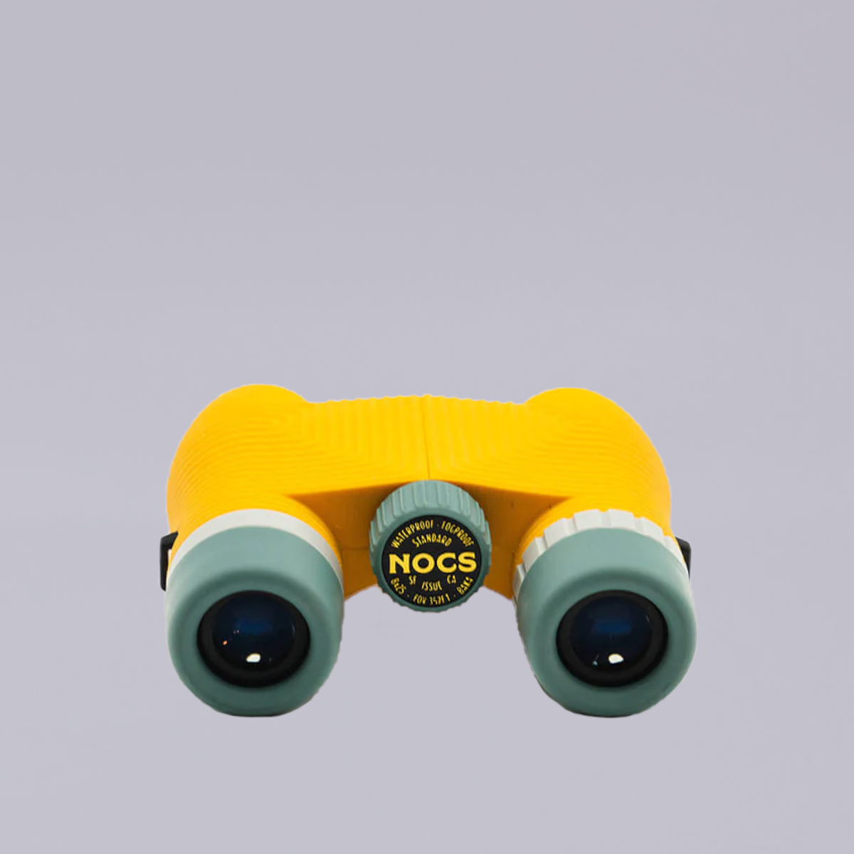 Nocs | Binoculars | Std Issue | 8 x 25 Zoom | Canary Yellow