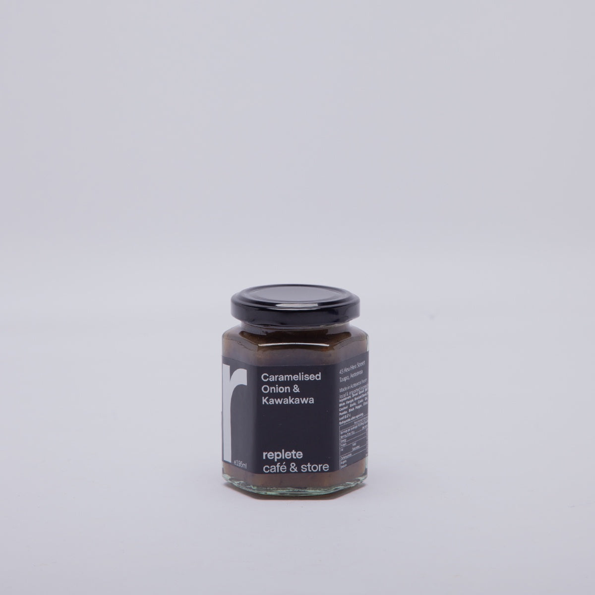 Replete | Caramelised Onion & Kawakawa Marmalade |195ml