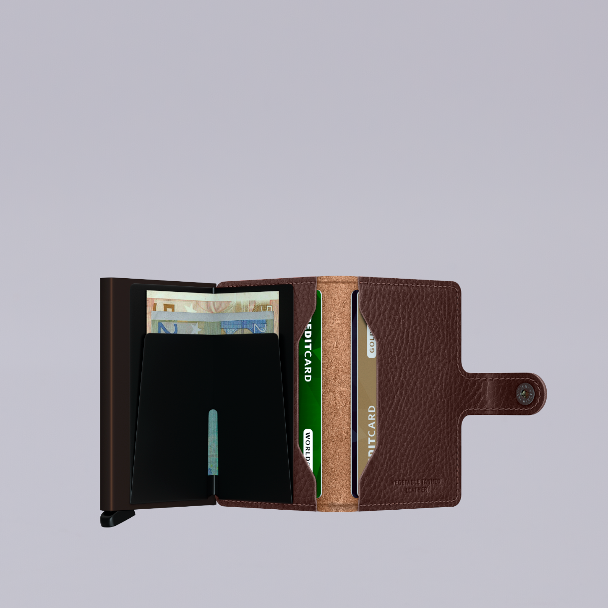 Secrid | Miniwallet | Vegetable Tanned | Espresso Brown