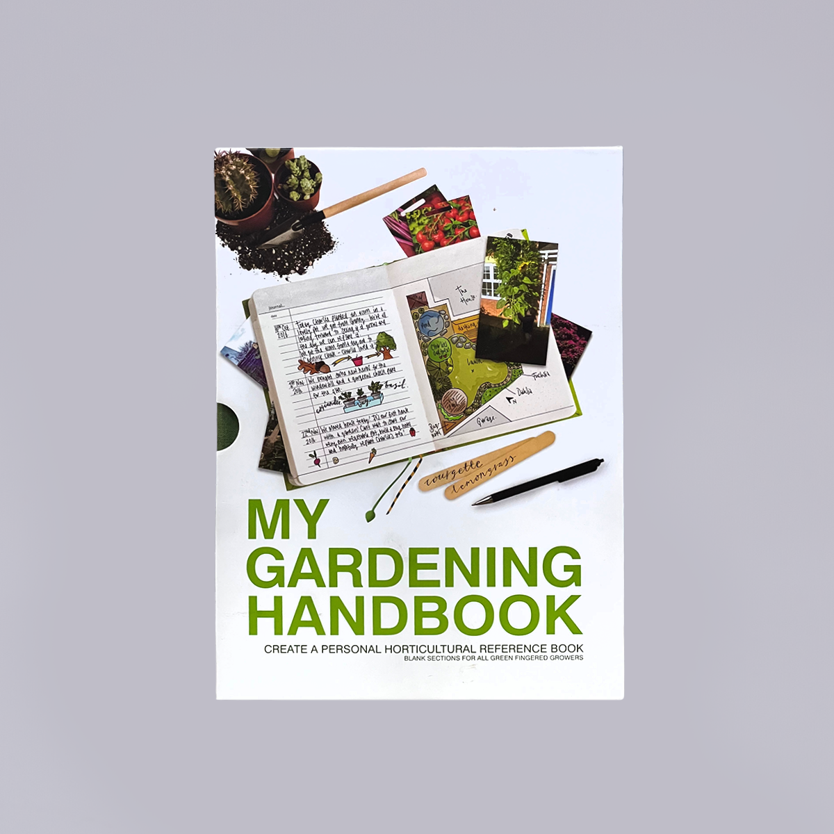  Suck UK My Gardening Handbook Garden Journal To