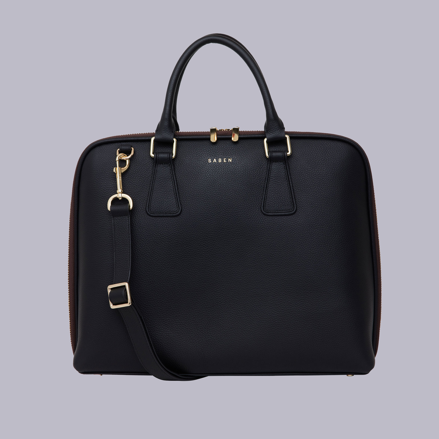 Saben | Parker Briefcase | Black