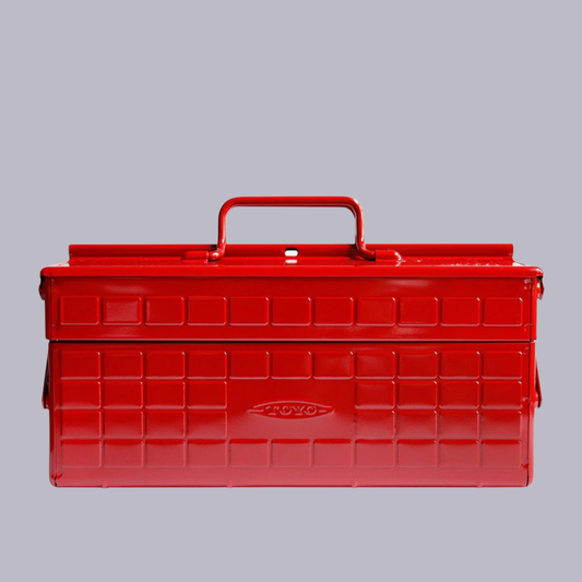 Toyo | Toolbox | Steel Two Stage | 35cm | Red