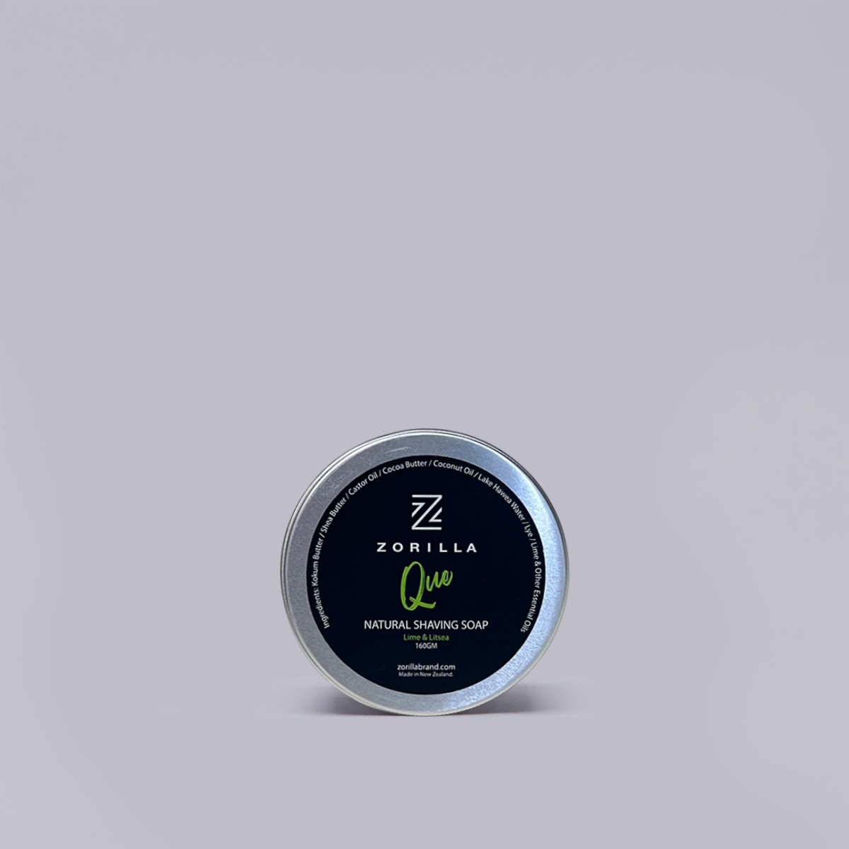 Zorilla | Shaving Soap | Lime & Litsea