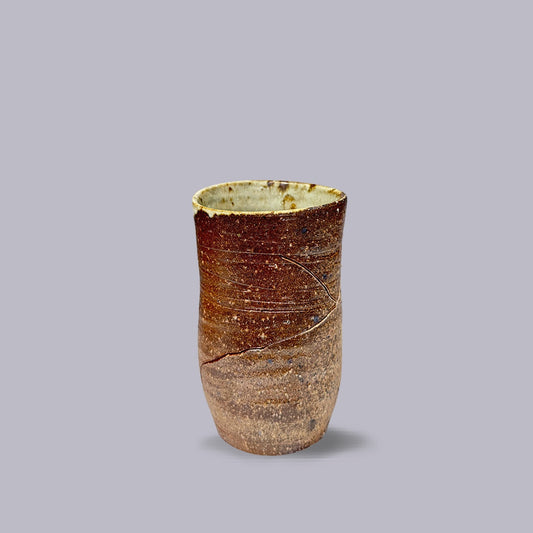 Francis | Summer Range | Vase II| Raw Carved Iron Rich