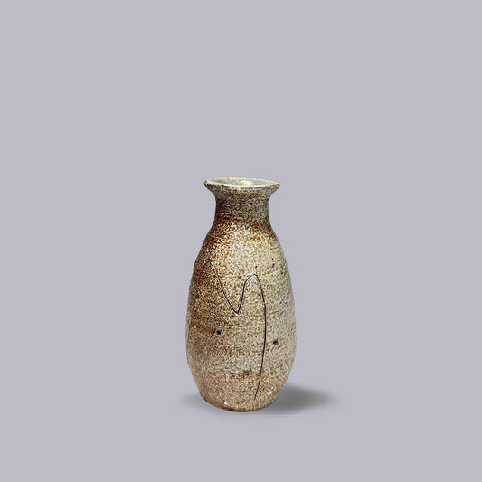 Francis | Summer Range | Carved Vase II| Grey Glaze