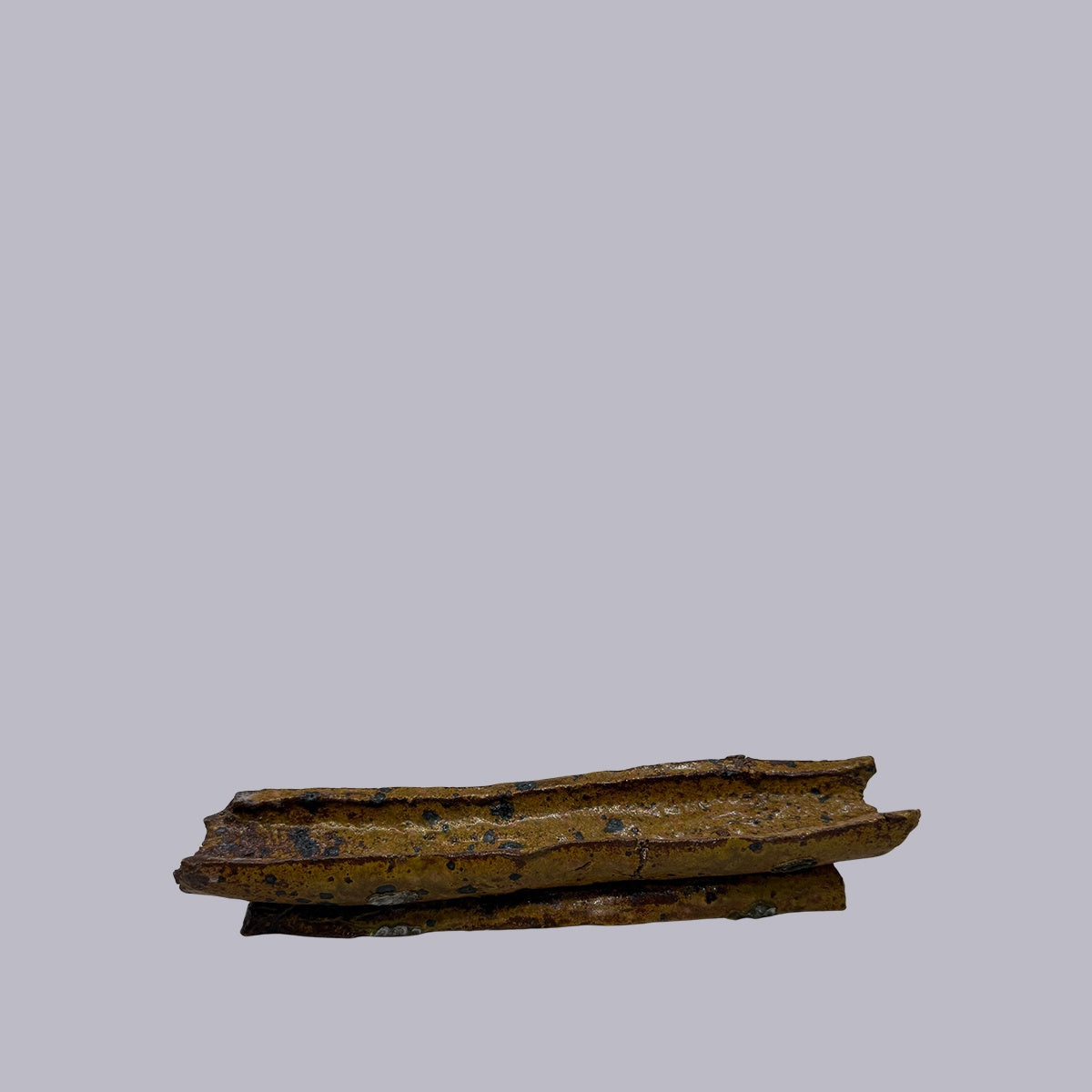 Riccardo Scott | Incense Holder | Wood Fired | Mustard