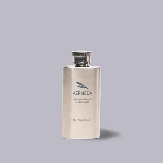 Aermeda | Organic Beard Oil | Bergamot, Rose Geranium & Patchouli