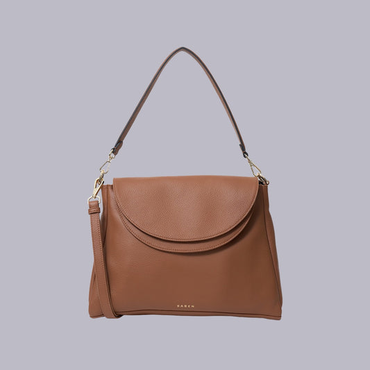 Saben | Becks Crossbody Bag | Tan Luxe