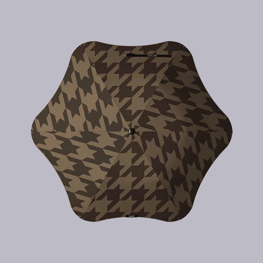 Blunt | Umbrella | Metro | Houndstooth Cocoa