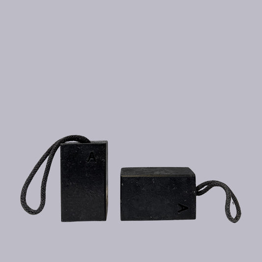 Aermeda | Soap on a Rope | Wild Kelp, Pumice & Activated Charcoal | 155g