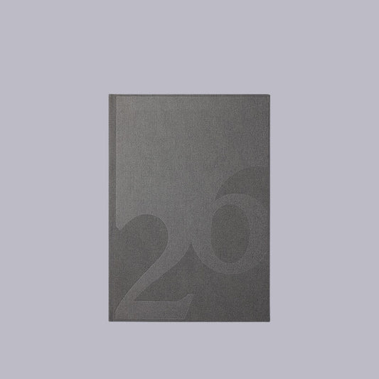 Studio Milligram | 2026 Daily Diary | Dot Grid A5 | Charcoal