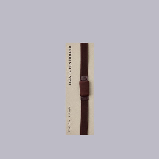 Studio Milligram | Elastic Pen Holder | Burgundy