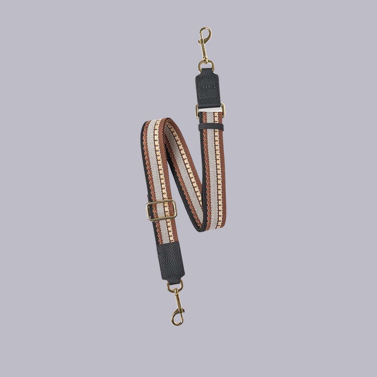 Saben | Feature Strap Webbing | Multi Tan