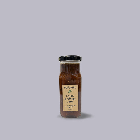 Foraged in Raglan | Feijoa and Ginger Jam | 250ml