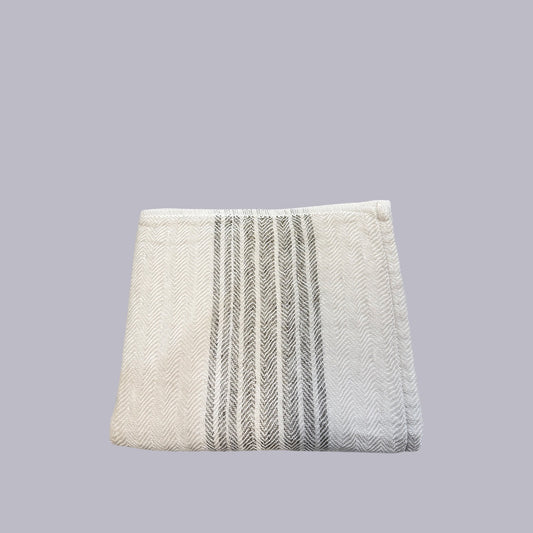 Kontex | Flaxline | Hand Towel | Brown & Beige
