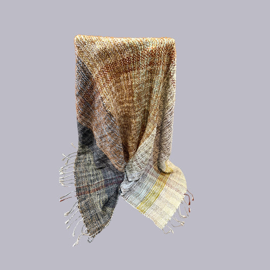 Yasmin Dubrau | Handwoven Blanket | Harakeke Loom