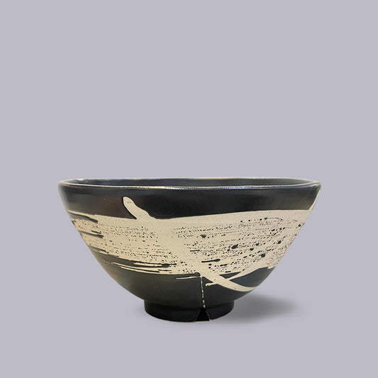 Jody Martin | Noodle Bowl | Black Wax Resist