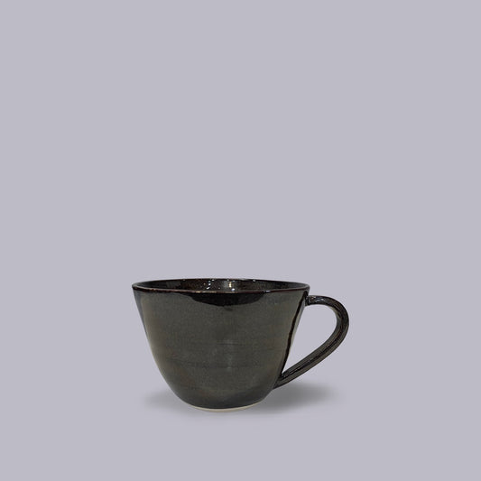Jody Martin | Teacup | Tenmoku Glaze