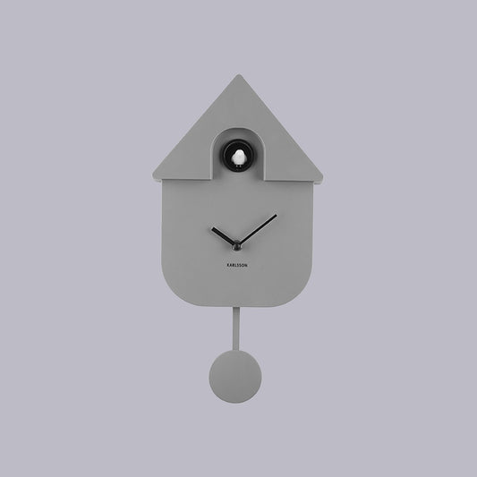 Karlsson | Modern Cuckoo Clock | Mouse Grey