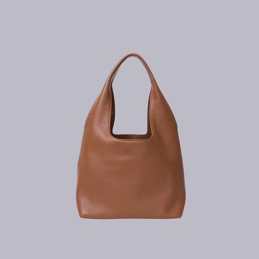 Saben | Kiki Shoulder Bag | Tan Lightly Milled