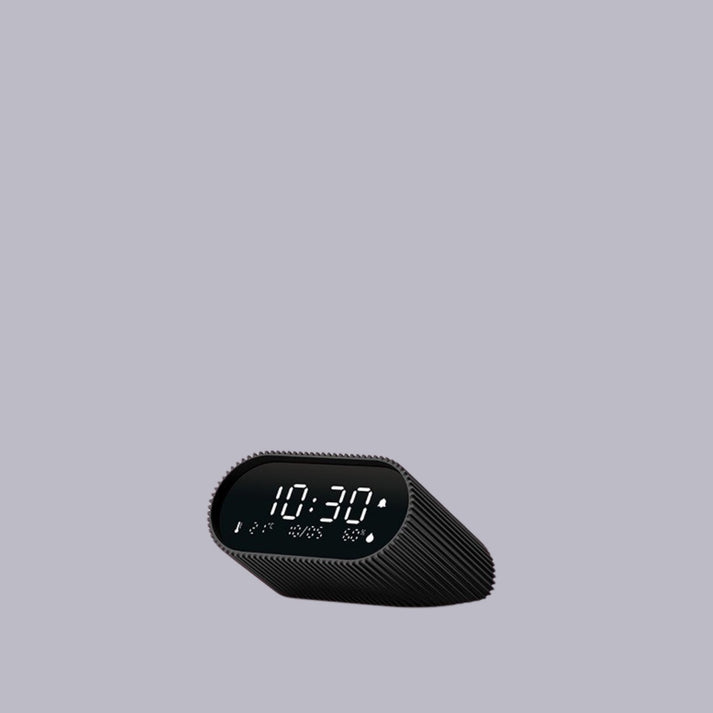 Lexon | Ray Clock | Black – Replete Cafe & Store