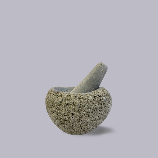 Homeground | Mortar & Pestle | Volcanic 3 | Medium