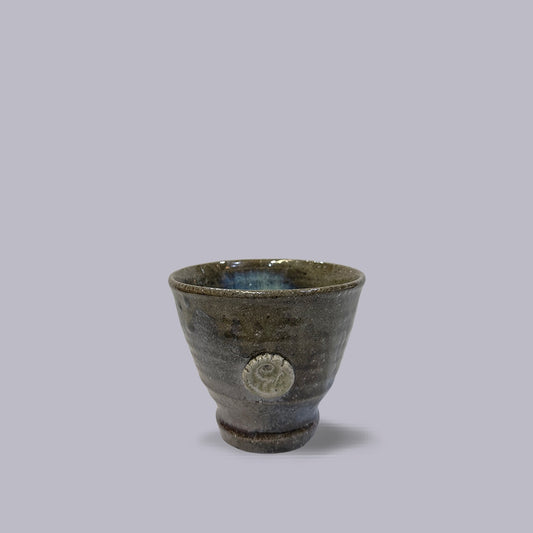 Matilda Halley | Footed Cup | Ash Glaze