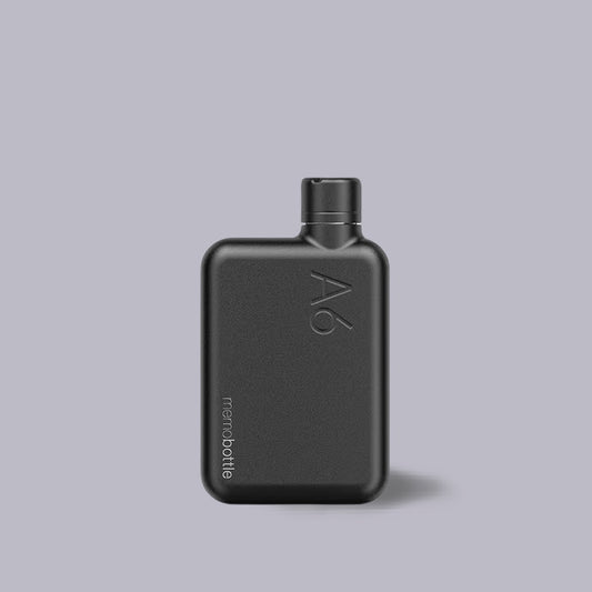 Memobottle | Stainless Steel | A6 | Black